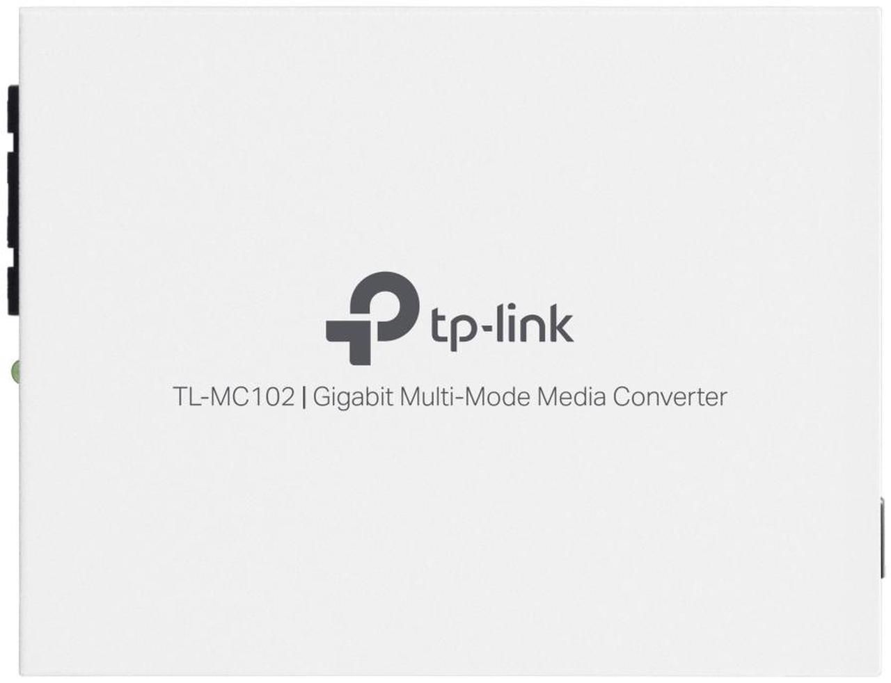 Alt view image 2 of 10 - TP-Link Omada Gigabit Multi-Mode Media Converter, TL-MC102