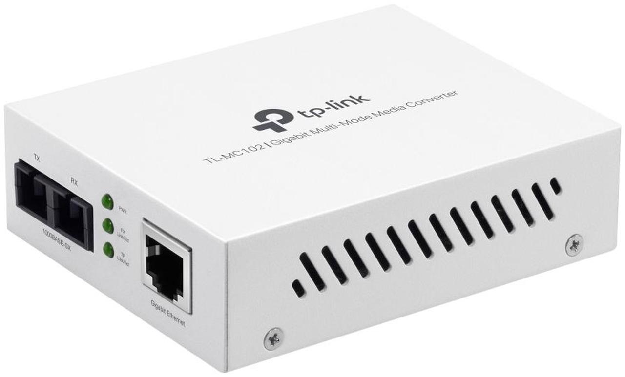 Main image of TP-Link Omada Gigabit Multi-Mode Media Converter, TL-MC102