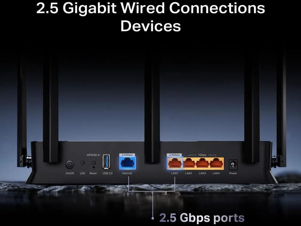 TP-Link Archer BE260 Dual-Band Wi-Fi 7 Router - Thumbnail 3