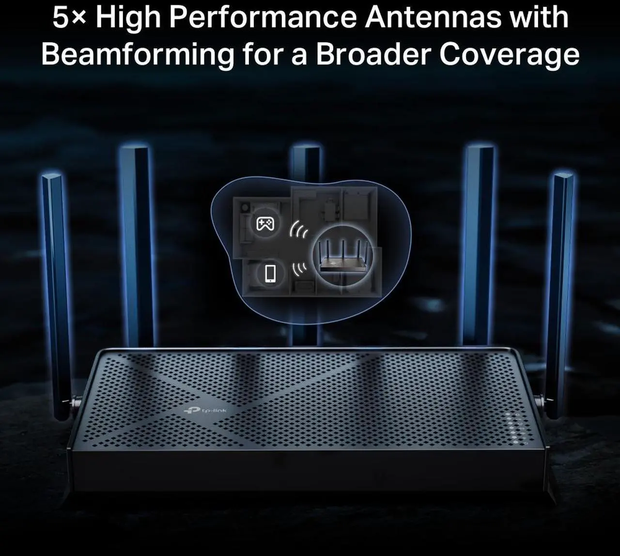 TP-Link Archer BE260 Dual-Band Wi-Fi 7 Router - Thumbnail 2