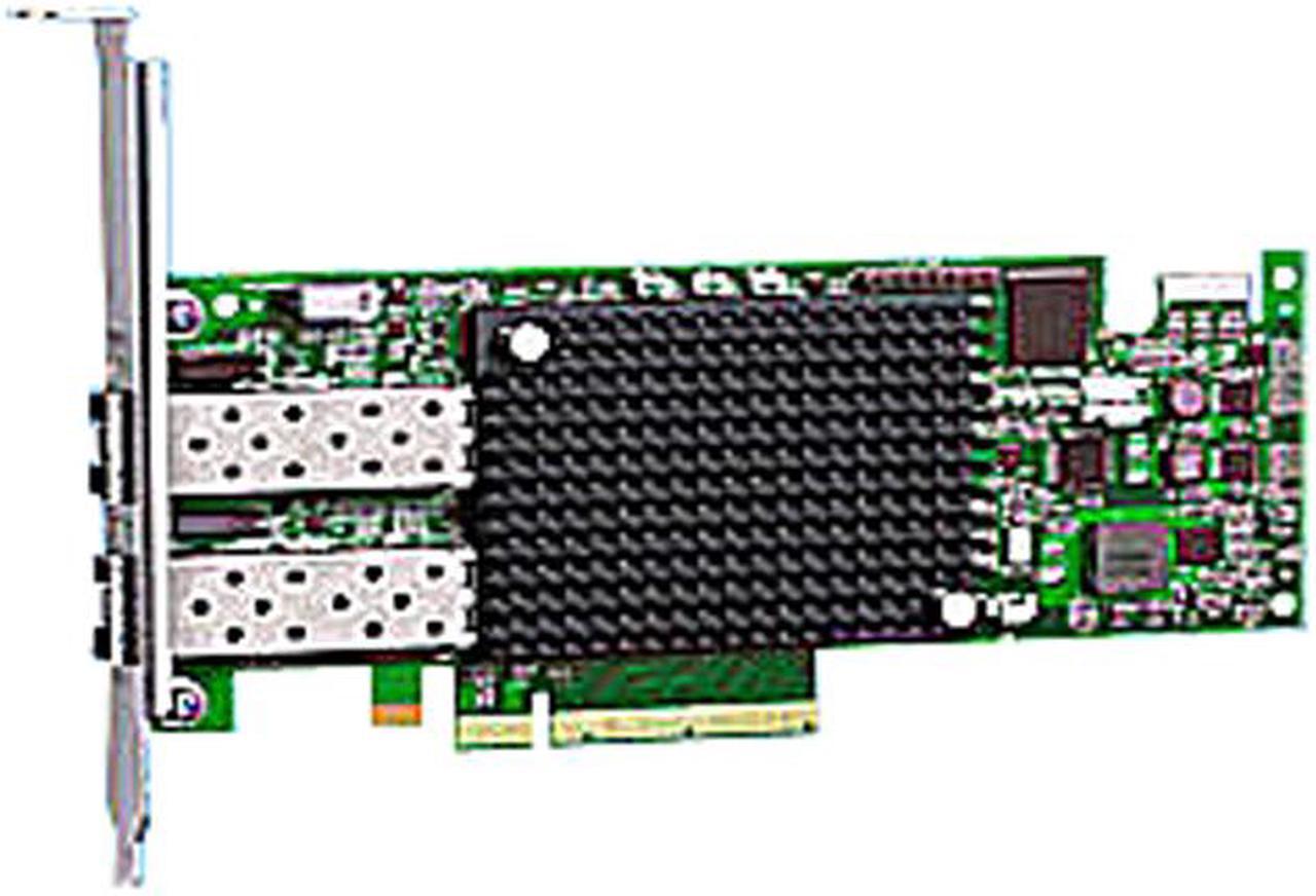 Emulex LPE16002B-M6 LightPulse 2CH 16GB FC PCIE Host Bus Adapter 16Gbps PCI-Express