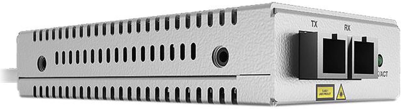 Main image of Allied Telesis AT-UMC2000/SC-901 USB (-A or -C) to 1000SX/SC Gigabit Mini Media Converter with Multi-mode SC Fiber Connector, TAA Compliant