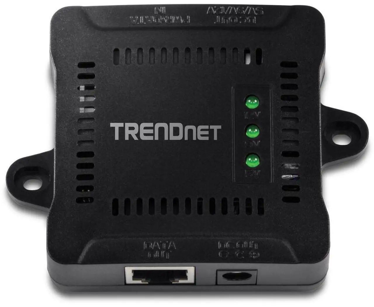 Alt view image 5 of 4 - TRENDnet Gigabit PoE Splitter, 1 x Gigabit PoE Input Port, 1 x Gigabit Output Port, Up to 100m (328 ft), Supports 5V, 9V, 12V Devices, 802.3af PoE Compatible, PoE Powered, Black, TPE-104GS