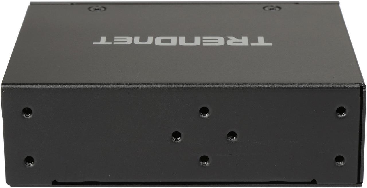 Alt view image 5 of 6 - TRENDnet Hardened Industrial 60W Gigabit PoE+ Injector, DIN-Rail Mount, IP30 Rated Housing, Includes DIN-rail & Wall Mounts, TI-IG60