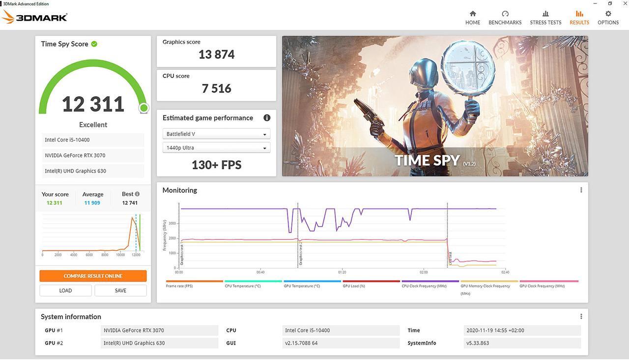 Alt view image 3 of 7 - 3DMark (Test + Benchmark GPU and CPU Performance)
