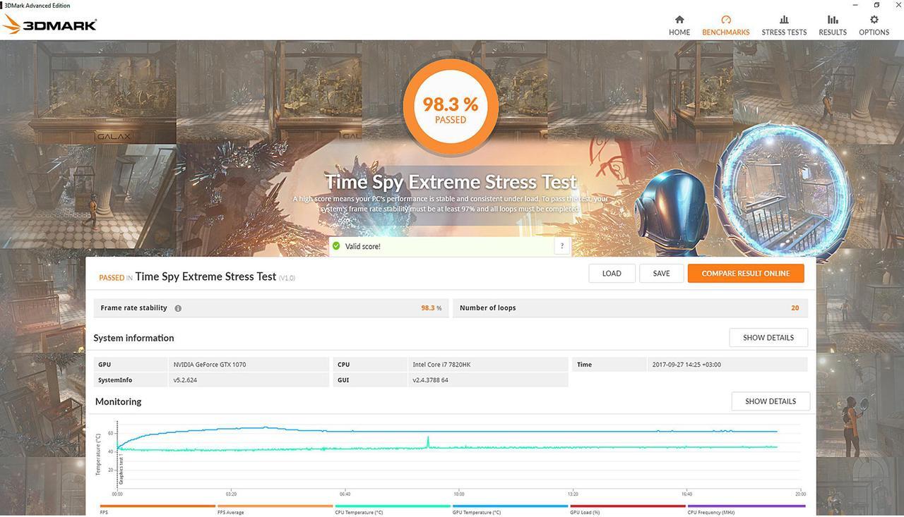 Alt view image 4 of 7 - 3DMark (Test + Benchmark GPU and CPU Performance)