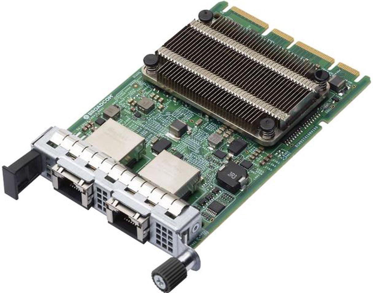 Broadcom BCM957416N4160C Dual-Port 10GBASE-T Ethernet PCI Express 3.0 x8 OCP 3.0 Small Form Factor Card 10Gbps PCI-Express 3.0 x8