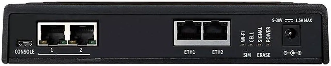 Alt view image 3 of 3 - Digi EZ02-CA00-GLB Connect EZ 2 - Serial Server, 2-port, with Accessories