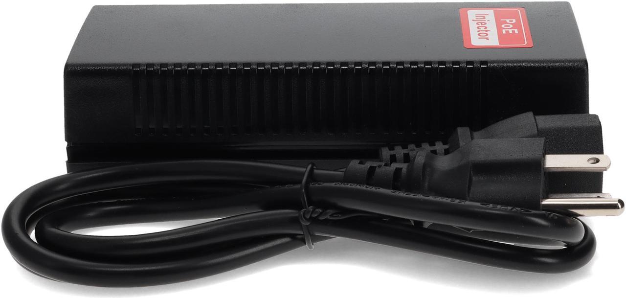Alt view image 5 of 7 - AddOn 60W POE Power Injector (IEEE802.3af/IEEE802.3at 57v 60W max,10/100Base-T and 10/100/1000Base-T)