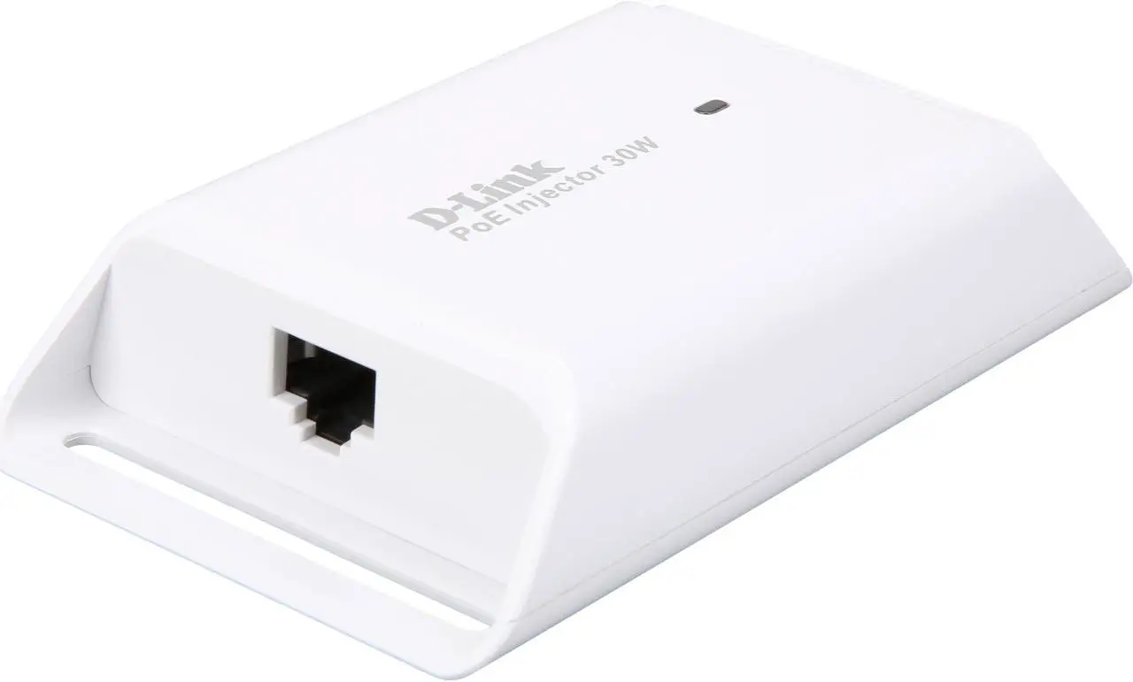 Main image of D-Link DPE-301GI Gigabit PoE+ Injector, 30 Watts, 802.3af/at Compliant, up to 100m (328ft)
