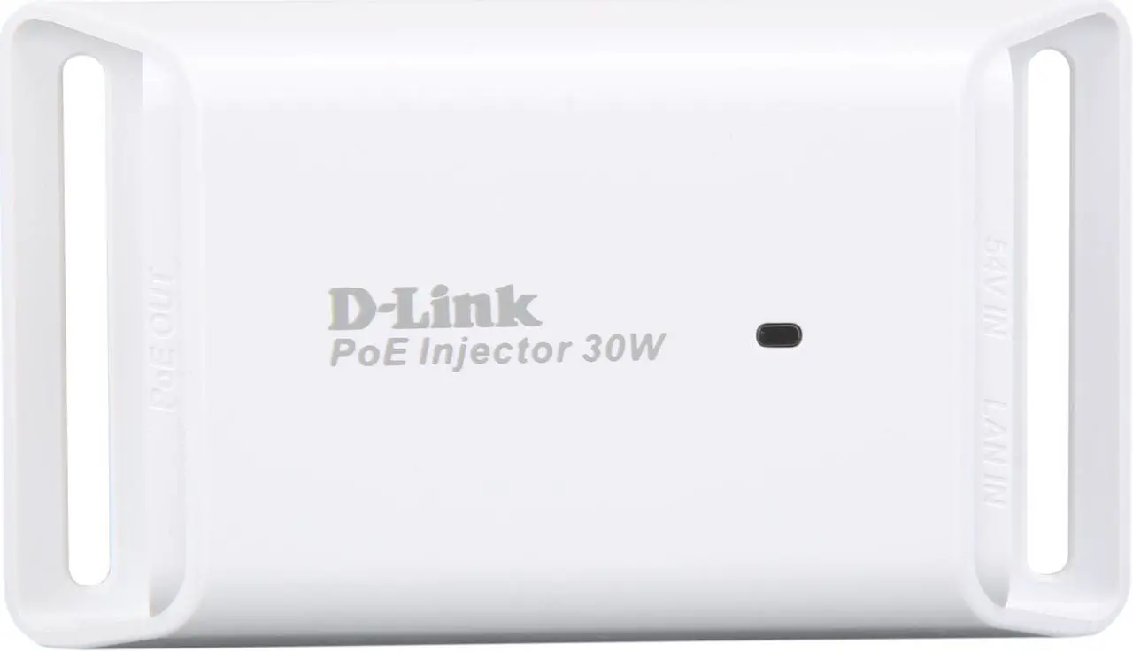 Alt view image 7 of 7 - D-Link DPE-301GI Gigabit PoE+ Injector, 30 Watts, 802.3af/at Compliant, up to 100m (328ft)