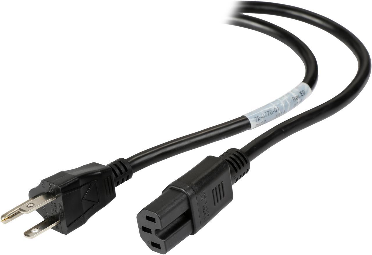 CISCO CAB-9K12A-NA= Power Cord 125VAC 15A-NEMA 5-15 Plug NA Spare