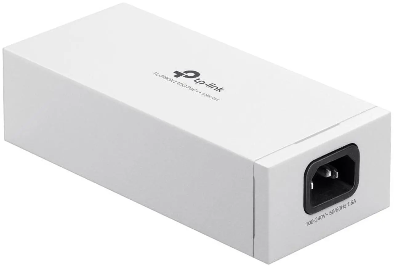 Alt view image 7 of 9 - TP-Link 10G PoE++ Injector, TL-PI90X