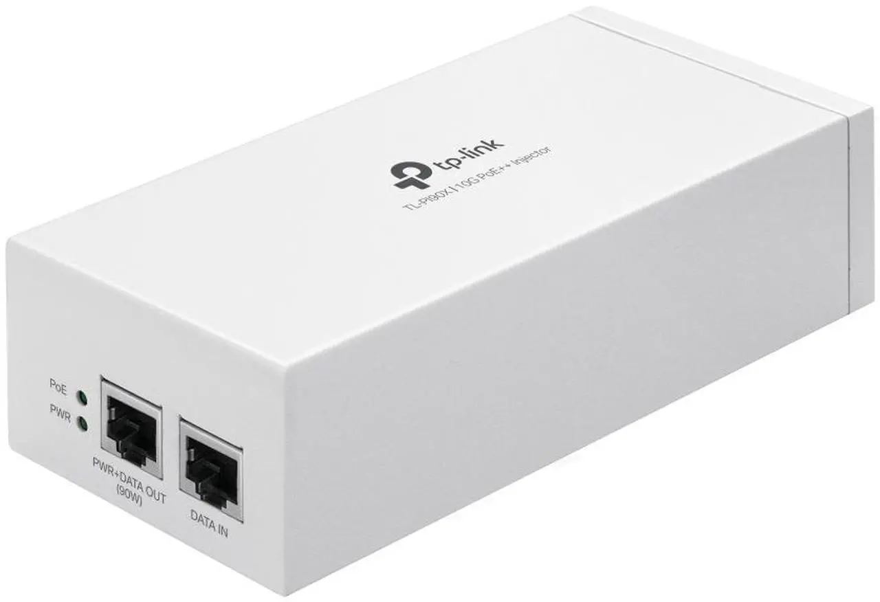 Alt view image 9 of 9 - TP-Link 10G PoE++ Injector, TL-PI90X