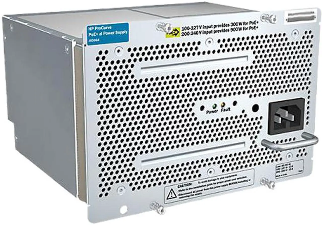 Main image of Hewlett-Packard 1500W PoE+ zl Power Supply