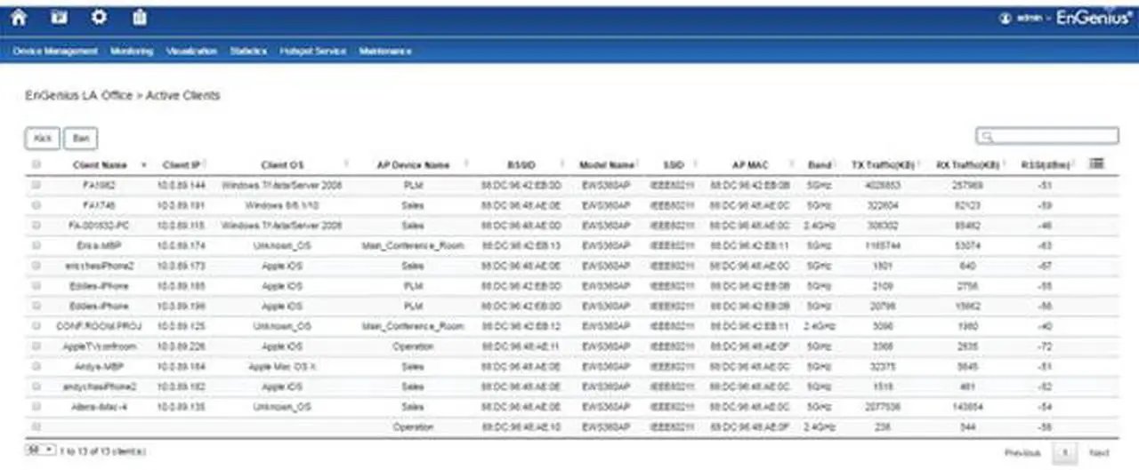 Alt view image 3 of 10 - EnGenius ezMaster Network Management Software