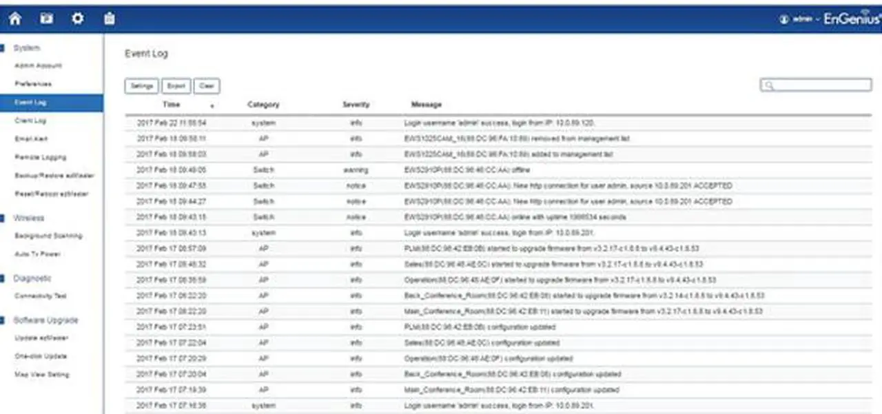 Alt view image 5 of 10 - EnGenius ezMaster Network Management Software