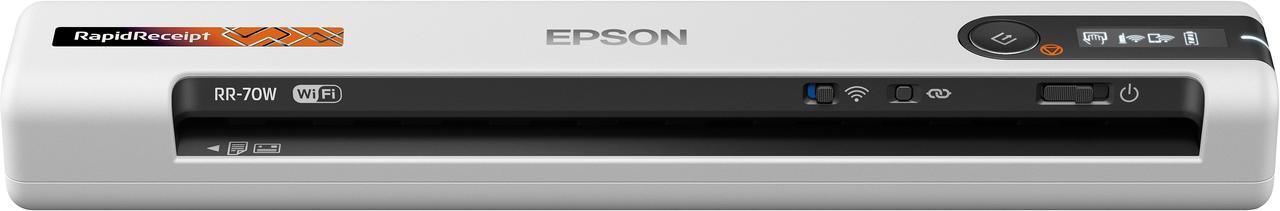 Main image of Epson RapidReceipt RR-70W Wireless Mobile Receipt and Color Document Scanner