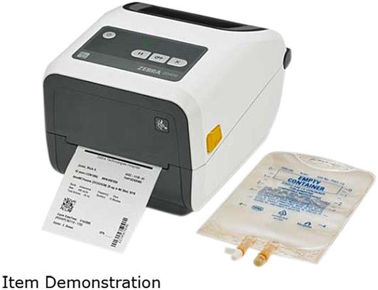 Zebra ZD420 4” Thermal Transfer Desktop Label Printer for Healthcare, Cartridge, 300 dpi, USB, USB Host, Bluetooth LE, Ethernet Module, EZPL – ZD42H43-C01E00EZ