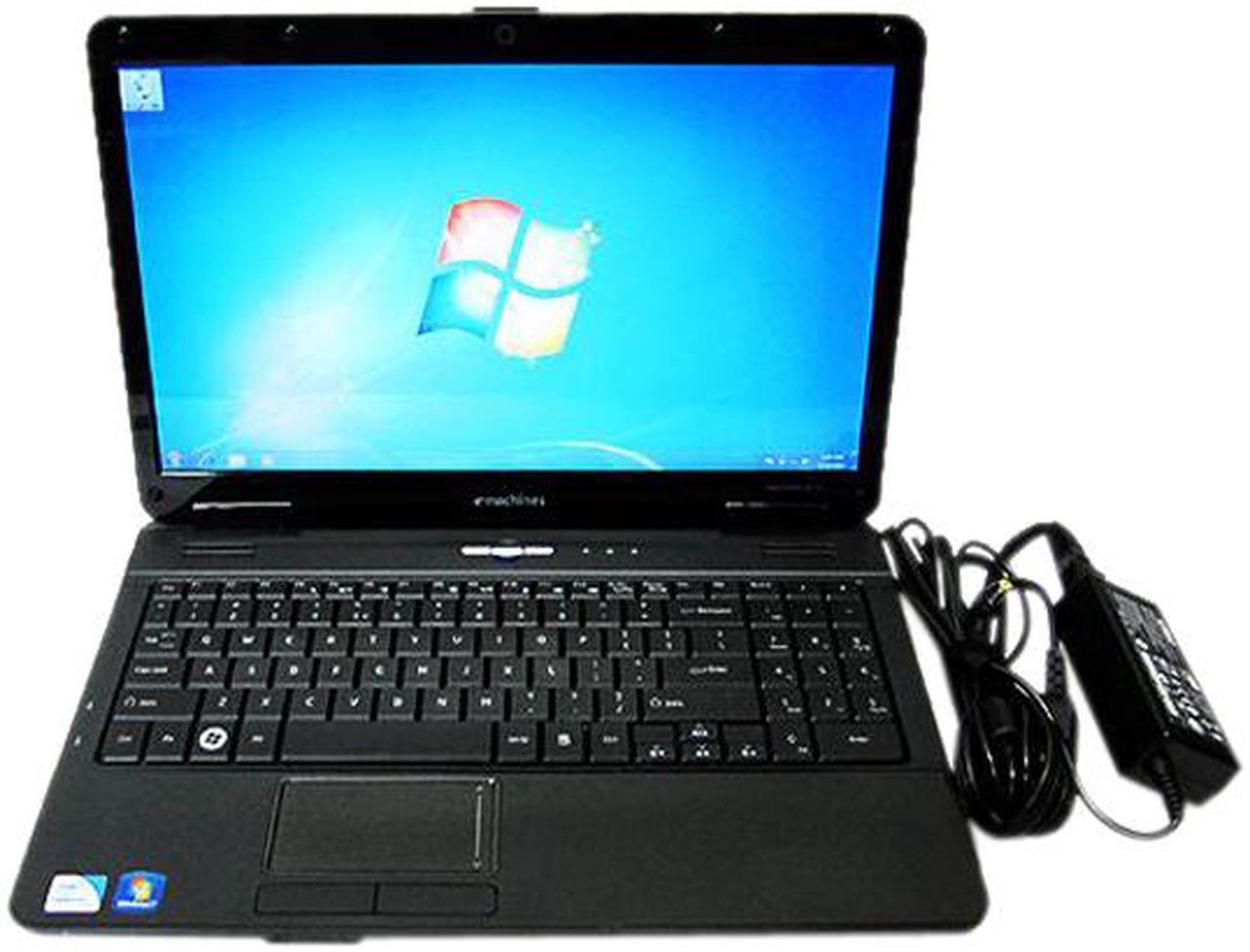 Main image of eMachines Laptop Intel Celeron 900 2GB Memory 250GB HDD Intel GMA 4500M 15.6" Windows 7 Home Premium 64-bit E525-2632