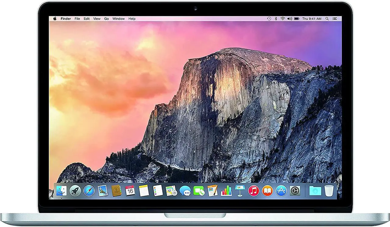 Main image of Apple Laptop MacBook Pro (Early 2015) MF841LL/A Intel Core i5 5th Gen 5287U (2.90 GHz) 8 GB Memory 512 GB SSD Intel Iris Graphics 6100 13.3" Mac OS X v10.10 Yosemite - Grade A Refurbished