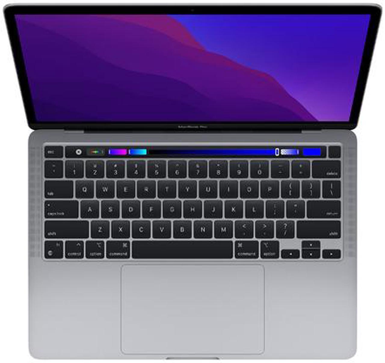 Alt view image 3 of 9 - Apple Laptop MacBook Pro (2020 Model) 8GB Memory 256 GB SSD 13.3" Non-Touch Screen macOS 11 Big Sur MYD82LL/A-NOB