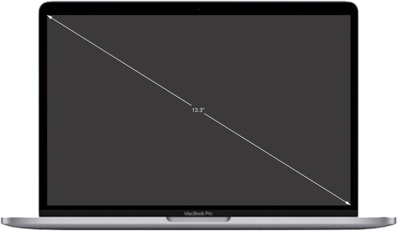Alt view image 2 of 9 - Apple Laptop MacBook Pro (2020 Model) 8GB Memory 256 GB SSD 13.3" Non-Touch Screen macOS 11 Big Sur MYD82LL/A-NOB