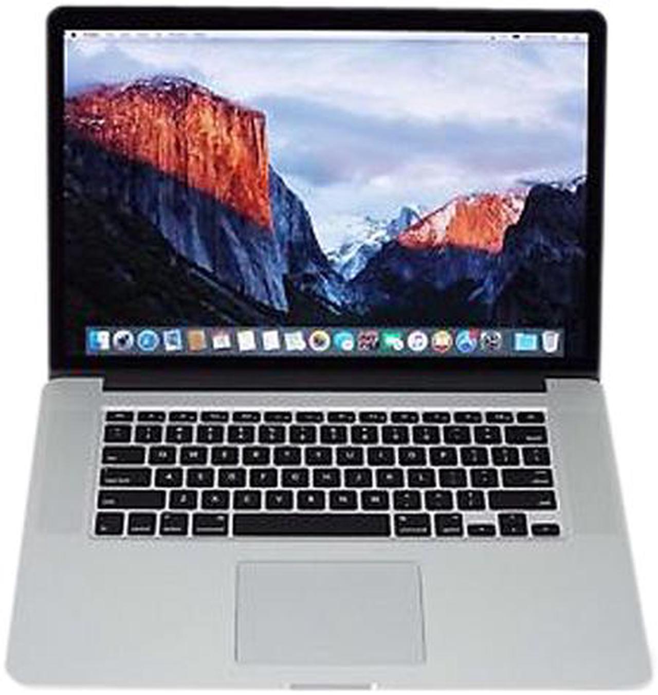 Main image of Apple Grade A Laptop MacBook Pro 2.20GHz 16GB Memory 256 GB SSD 15.4" Non-Touch Screen OS X 10.10 Yosemite MJLQ2LL/A