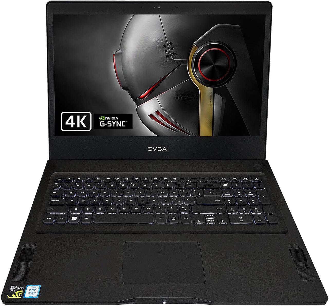Main image of EVGA SC17 1070 768-41-2633-T1 17.3" 4K/UHD with NVIDIA G-SYNC Intel Core i7 6th Gen 6820HK (2.70 GHz) NVIDIA GeForce GTX 1070 VR Ready 32 GB Memory 256 GB SSD 1 TB HDD Windows 10 Home 64-Bit Gaming Laptop