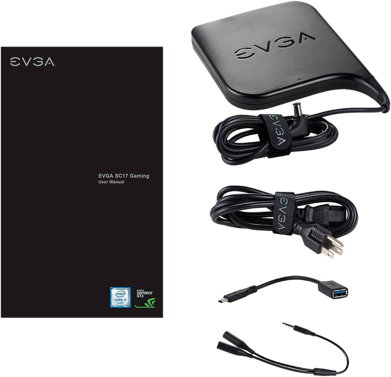 Alt view image 7 of 8 - EVGA SC17 1070 768-41-2633-T1 17.3" 4K/UHD with NVIDIA G-SYNC Intel Core i7 6th Gen 6820HK (2.70 GHz) NVIDIA GeForce GTX 1070 VR Ready 32 GB Memory 256 GB SSD 1 TB HDD Windows 10 Home 64-Bit Gaming Laptop