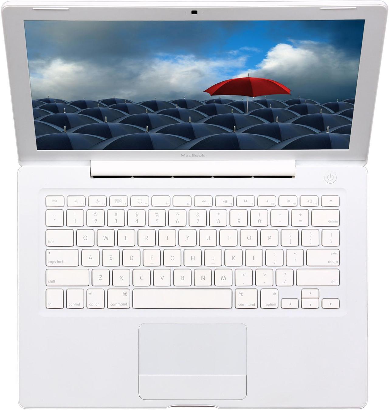 Alt view image 6 of 8 - Apple Laptop MacBook Intel Core 2 Duo T7500 2GB Memory 120GB HDD Intel GMA X3100 13.3" Mac OS X 10.5 Leopard MB157LL/B-R
