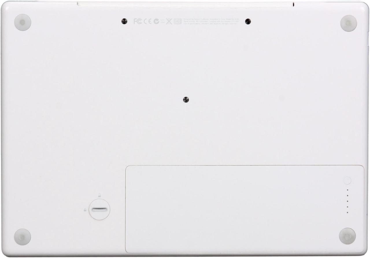 Alt view image 7 of 8 - Apple Laptop MacBook Intel Core 2 Duo T7500 2GB Memory 120GB HDD Intel GMA X3100 13.3" Mac OS X 10.5 Leopard MB157LL/B-R