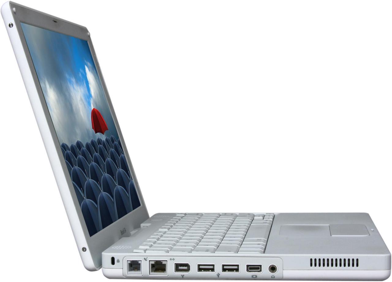 Alt view image 4 of 8 - Apple Laptop iBook G4 1.33GHz 512MB Memory 40GB HDD ATI Mobility Radeon 9550 12.1" Mac OS X 10.4 Tiger M9846LL/A