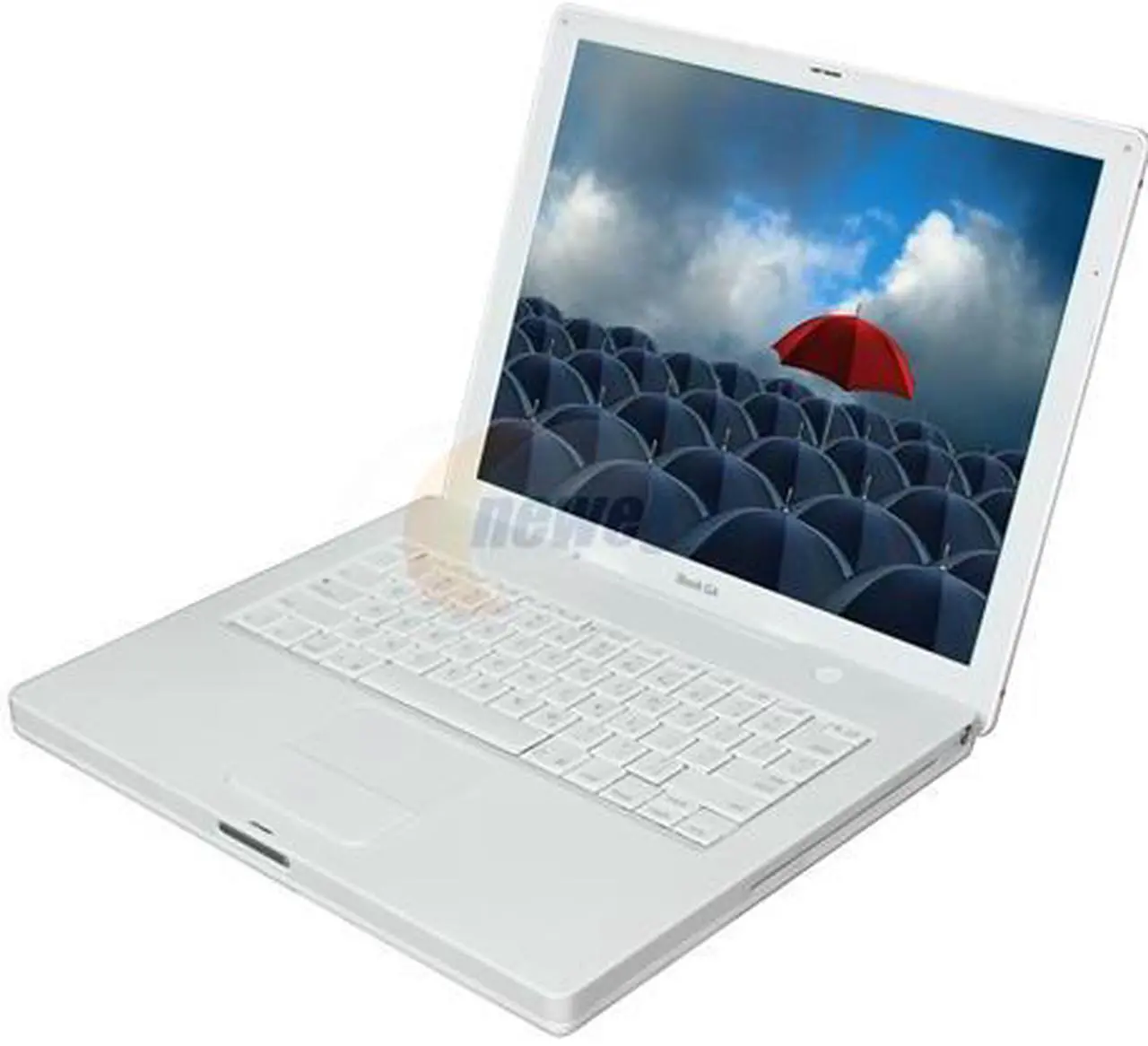 Main image of Apple Laptop iBook G4 1.42GHz 512MB Memory 60GB HDD ATI Mobility Radeon 9550 14.1" Mac OS X 10.4 Tiger M9848LL/A