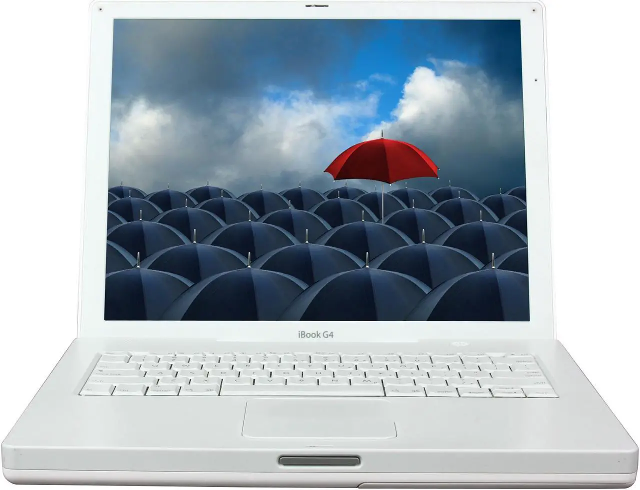 Alt view image 5 of 8 - Apple Laptop iBook G4 1.42GHz 512MB Memory 60GB HDD ATI Mobility Radeon 9550 14.1" Mac OS X 10.4 Tiger M9848LL/A