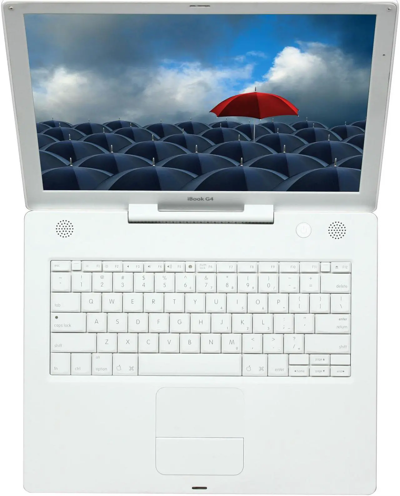 Alt view image 6 of 8 - Apple Laptop iBook G4 1.42GHz 512MB Memory 60GB HDD ATI Mobility Radeon 9550 14.1" Mac OS X 10.4 Tiger M9848LL/A