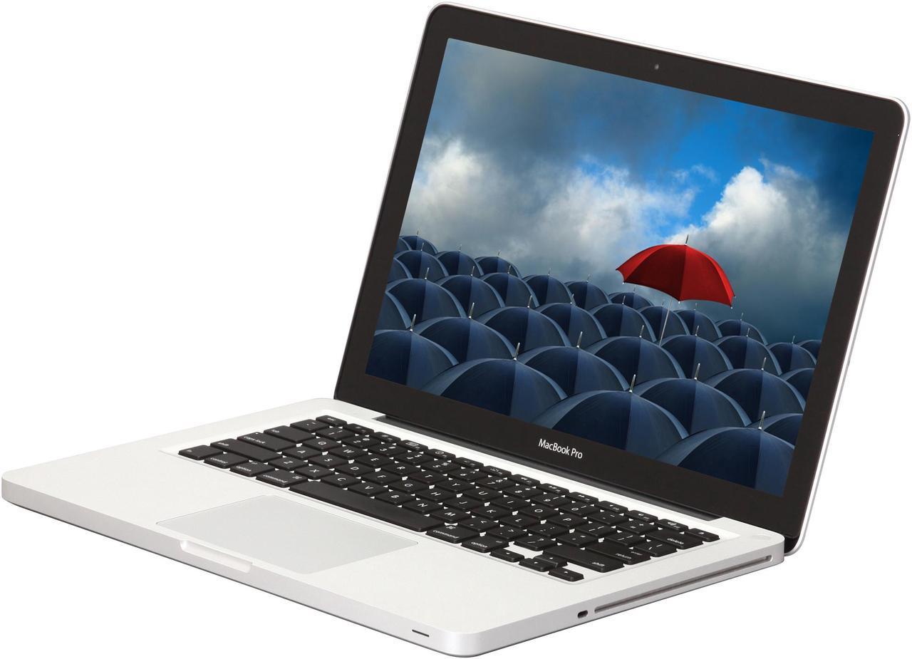 Main image of Apple Laptop MacBook Pro Intel Core 2 Duo P8600 4GB Memory 250GB HDD NVIDIA GeForce 320M 13.3" Mac OS X 10.6 Snow Leopard MC374LL/A