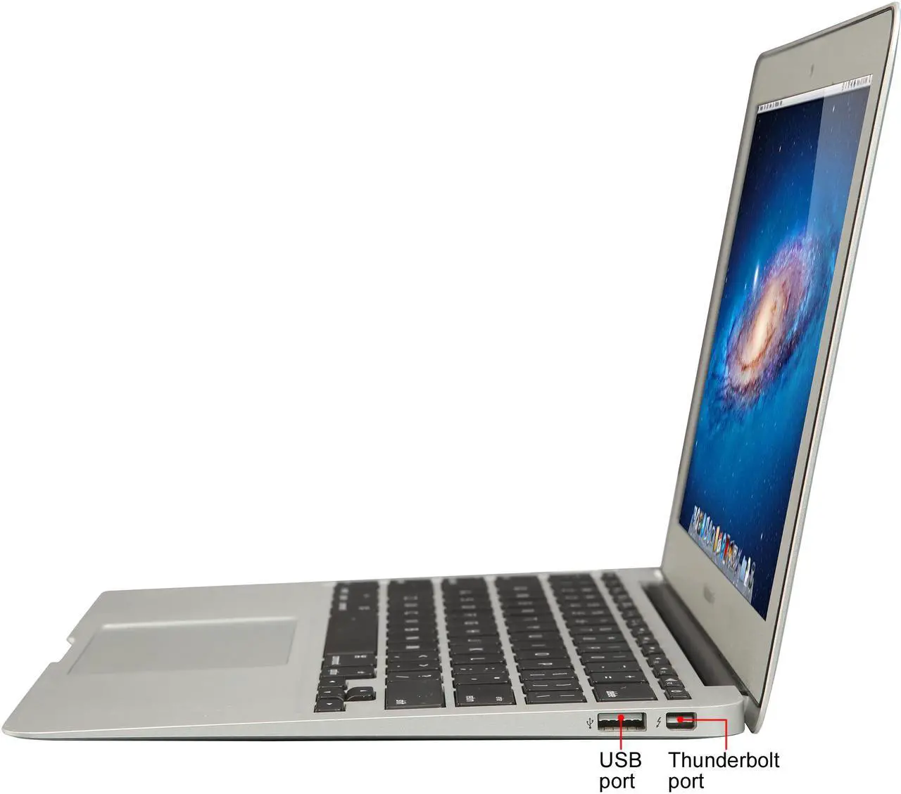 Alt view image 3 of 8 - Apple Grade B Laptop MacBook Air MJVM2LL/A Intel Core i5 5250U (1.60 GHz) 4 GB Memory 128 GB SSD Intel HD Graphics 6000 11.6" Mac OS X v10.10 Yosemite