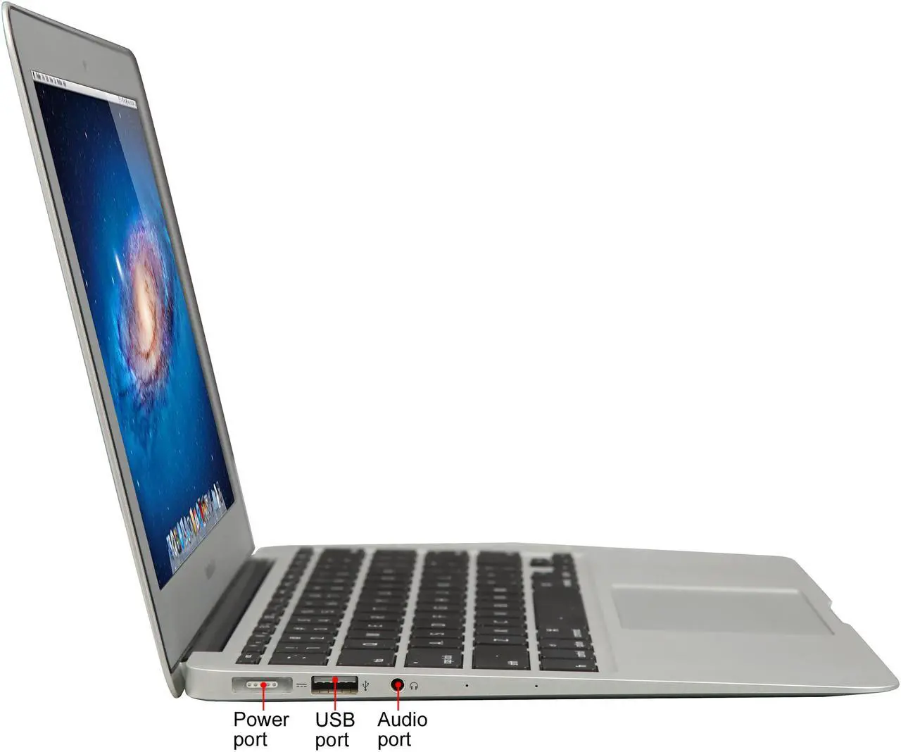 Alt view image 5 of 8 - Apple Grade B Laptop MacBook Air MJVM2LL/A Intel Core i5 5250U (1.60 GHz) 4 GB Memory 128 GB SSD Intel HD Graphics 6000 11.6" Mac OS X v10.10 Yosemite