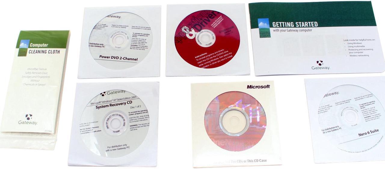 Alt view image 15 of 18 - Gateway M280E(297144-0) 512MB Memory 14.0" 1280 x 768 Tablet PC Windows XP Tablet PC Edition