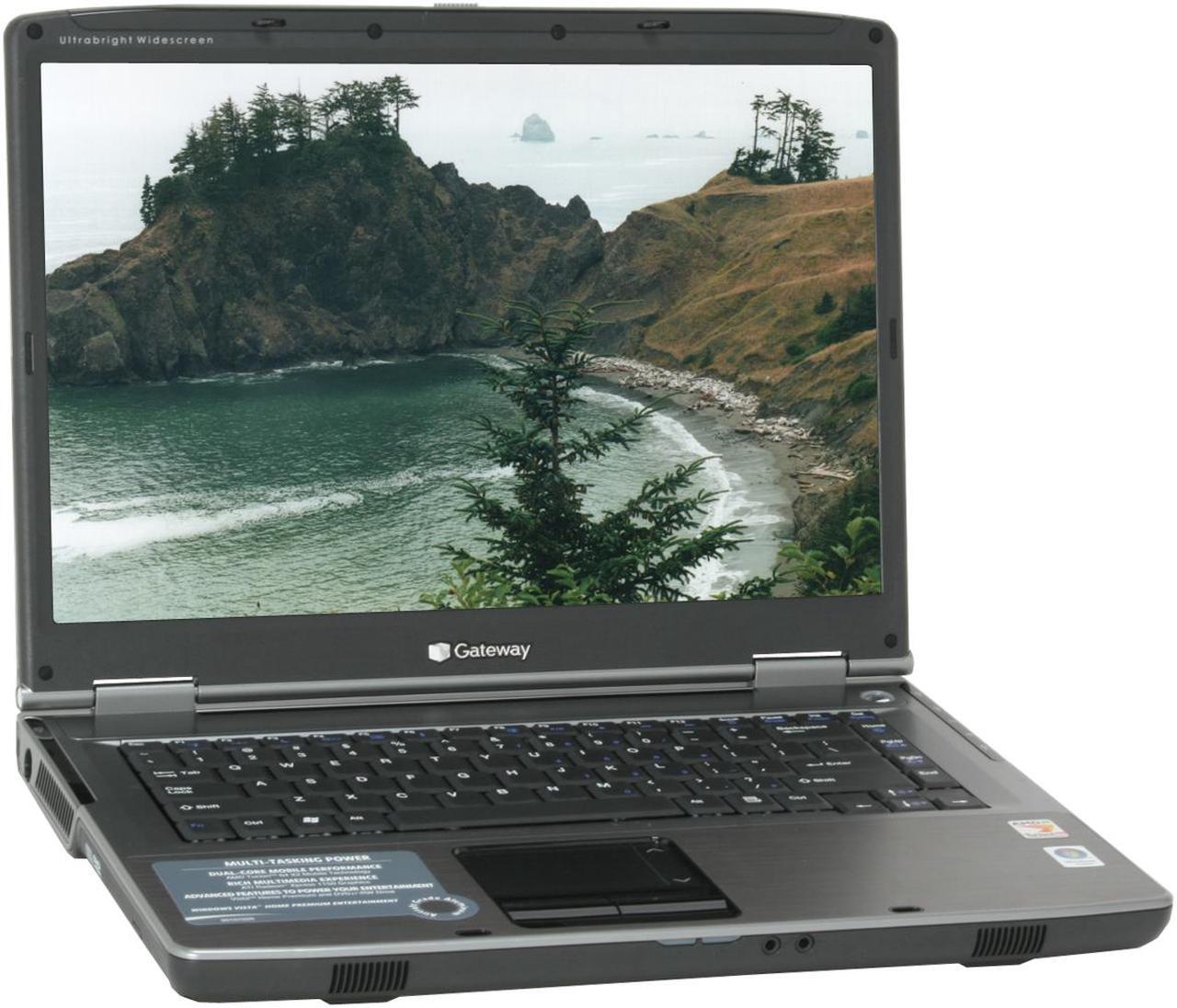 Main image of Gateway Laptop AMD Turion 64 X2 TL-50 1GB Memory 120GB HDD ATI Radeon Xpress 1150 IGP 15.4" Windows Vista Home Premium MT6451 - RA