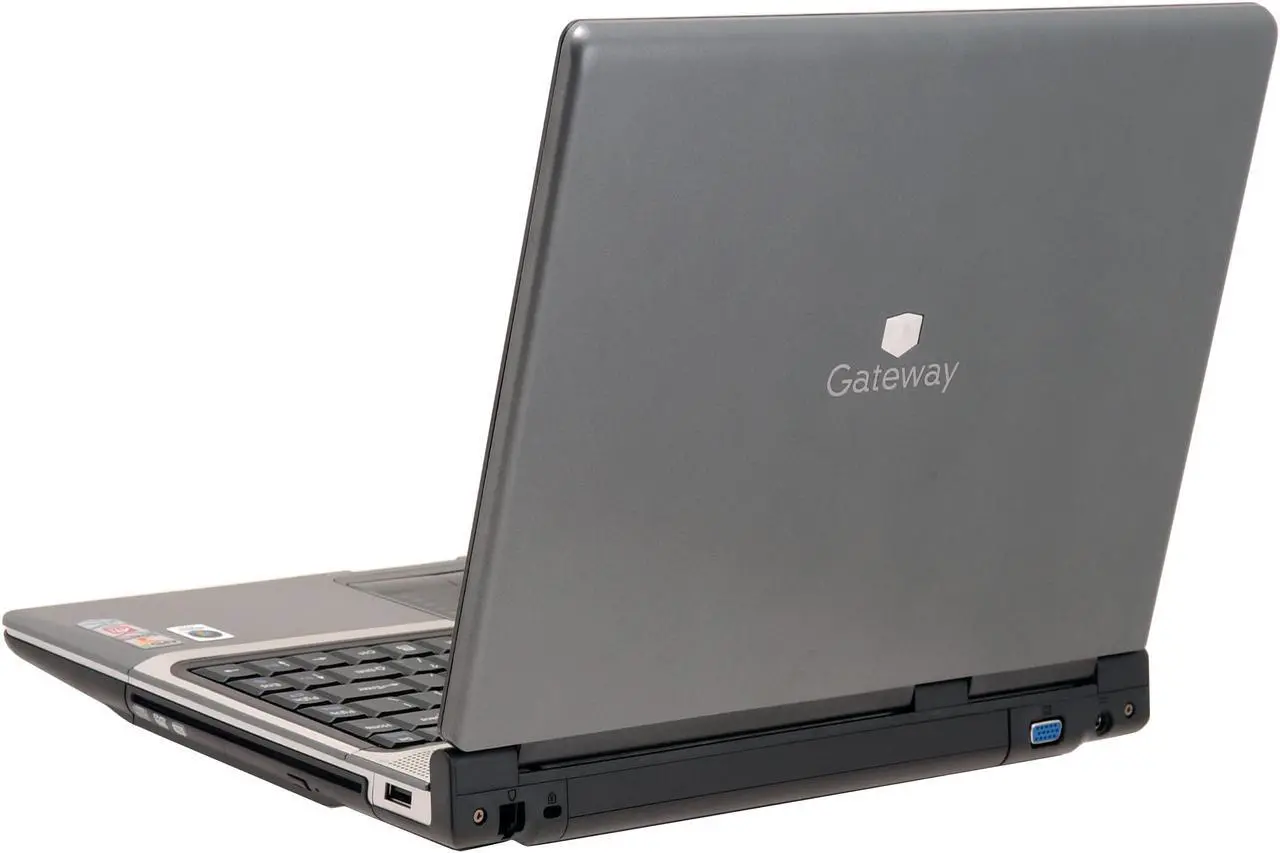 Alt view image 7 of 15 - Gateway Laptop AMD Turion 64 X2 TL-58 1GB Memory 160GB HDD ATI Radeon X1270 14.1" Windows Vista Home Premium T-1622
