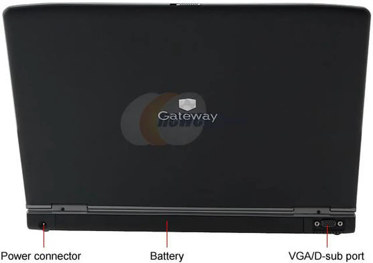 Alt view image 4 of 14 - Gateway Laptop Intel Pentium T2330 2GB Memory 160GB HDD Intel GMA X3100 15.4" Windows Vista Home Premium MT6729
