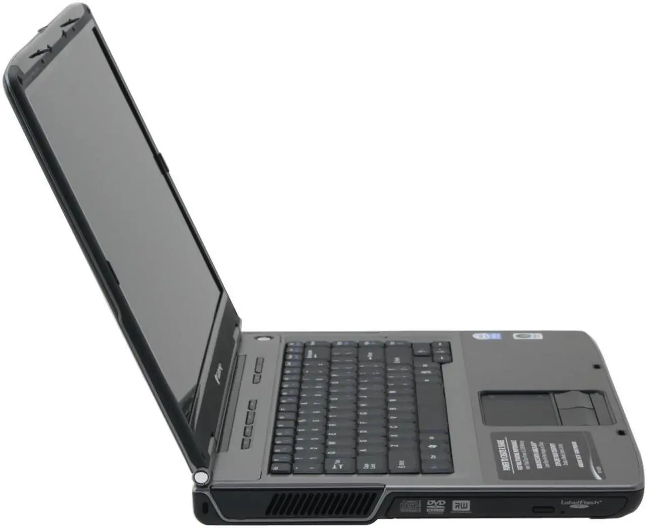 Alt view image 6 of 14 - Gateway Laptop Intel Pentium T2330 2GB Memory 160GB HDD Intel GMA X3100 15.4" Windows Vista Home Premium MT6729