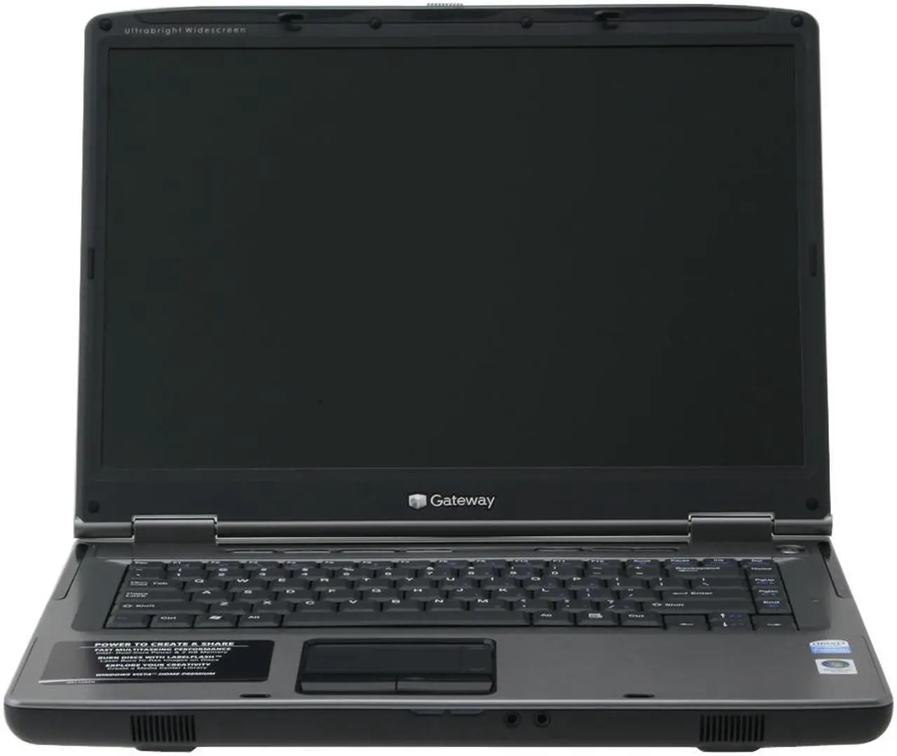 Alt view image 8 of 14 - Gateway Laptop Intel Pentium T2330 2GB Memory 160GB HDD Intel GMA X3100 15.4" Windows Vista Home Premium MT6729