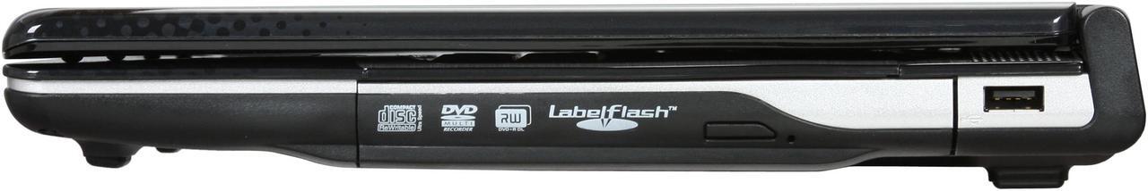 Alt view image 9 of 12 - Gateway Laptop Intel Pentium T3400 2GB Memory 250GB HDD Intel GMA X3100 14.1" Windows Vista Home Premium T-6345U
