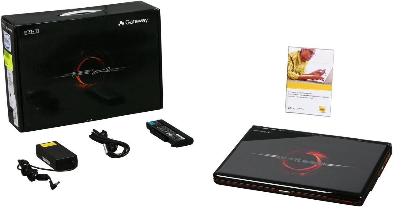 Alt view image 8 of 8 - Gateway Laptop Intel Core 2 Duo P8700 4GB Memory 500GB HDD NVIDIA GeForce GTX 260M 17.0" Windows 7 Home Premium 64-bit P-7908u FX Edition