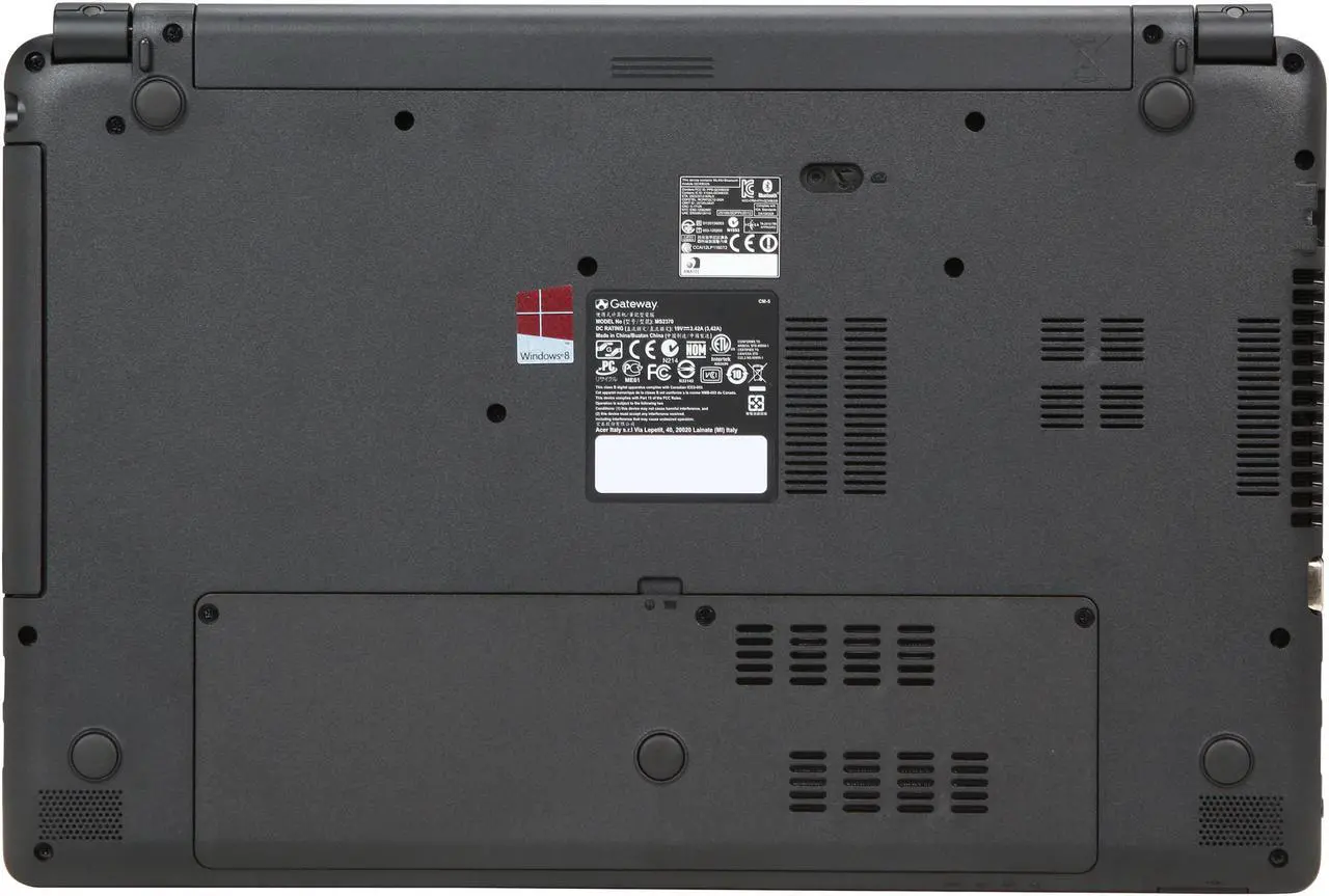 Gateway Laptop AMD A4-5000 4GB Memory 500GB HDD AMD Radeon HD 8330 15.6 ...