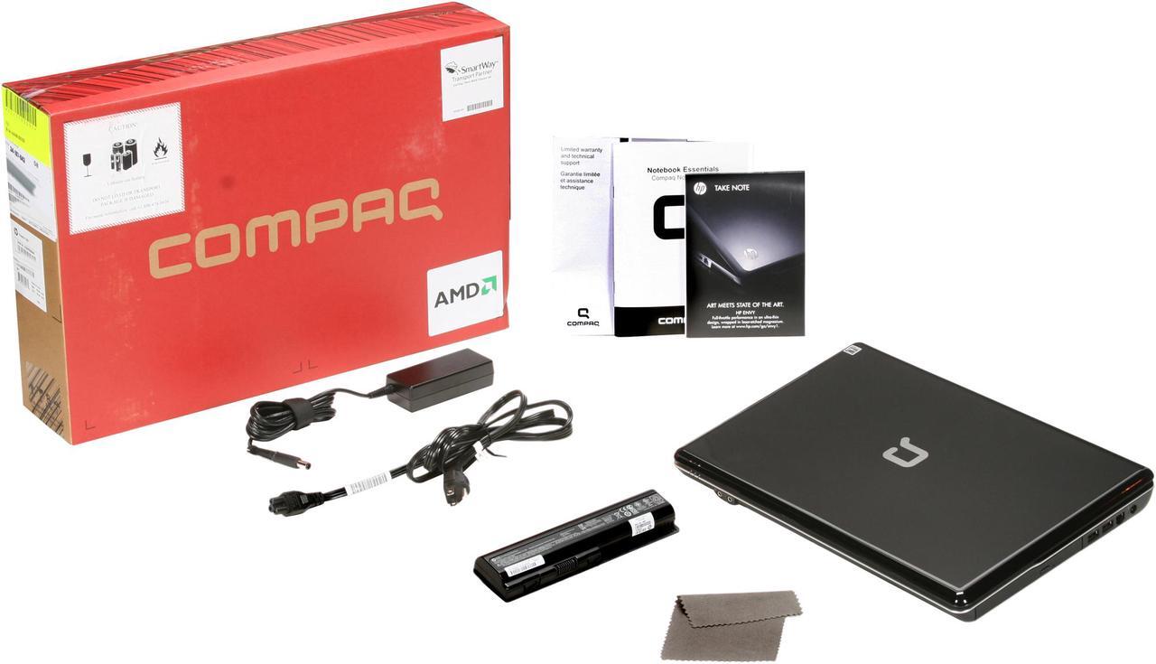 Alt view image 8 of 8 - COMPAQ Laptop Presario AMD Sempron M120 2GB Memory 250GB HDD ATI Radeon HD 4200 15.6" Windows 7 Home Premium 64-bit CQ61-410US
