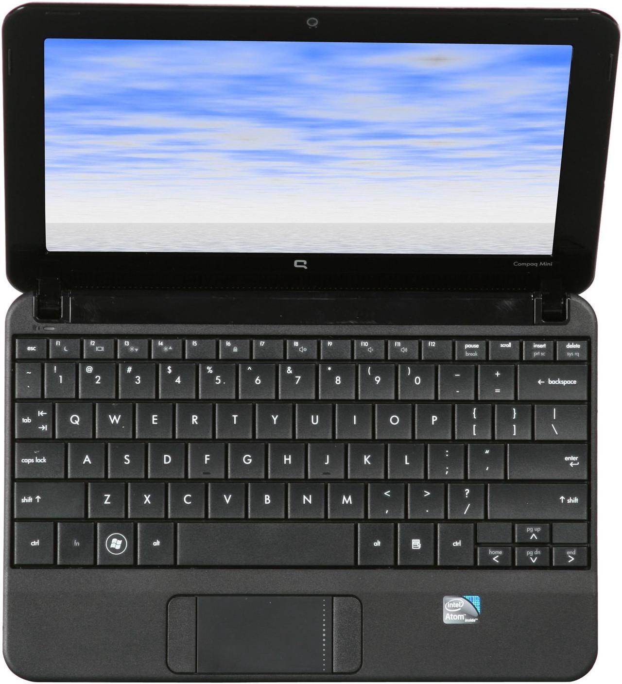 Alt view image 6 of 8 - COMPAQ Mini 110c-1100DX Intel Atom N270(1.60 GHz) 10.1" WSVGA 1GB Memory 160GB HDD NetBook